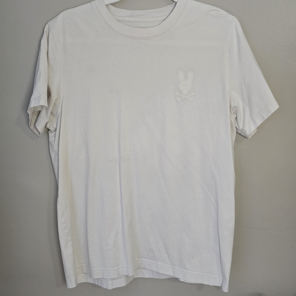 Ivory White Short-Sleeve Logo T-Shirt
